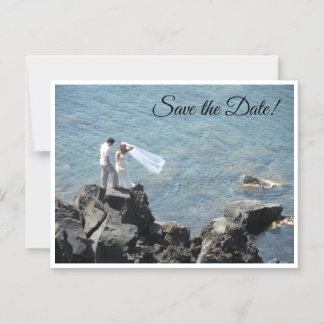 Island Wedding Save the Date Magnetic Invitation