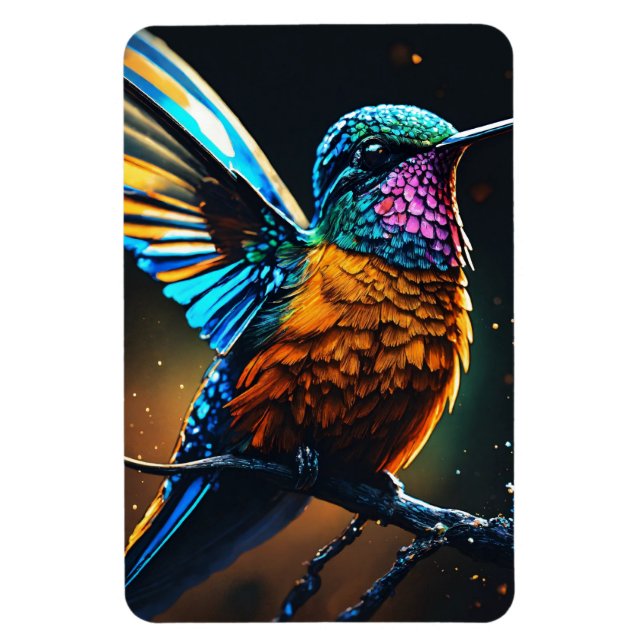 #IslandBirdsFlexiblePhotoMagnet Magnet (Vertical)