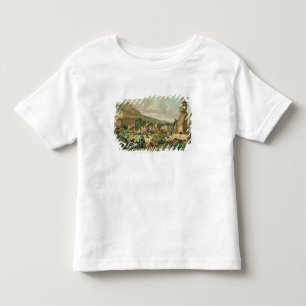 Islanders and Monuments of Easter Island Toddler T-Shirt