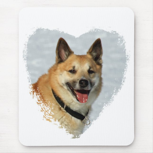 Islandhund Mouse Pad (Front)