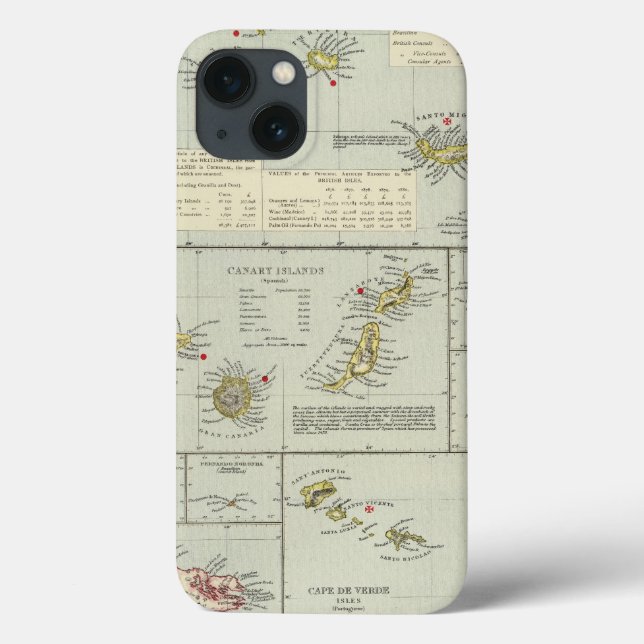 Islands, Atlantic Ocean Case-Mate iPhone Case (Back)