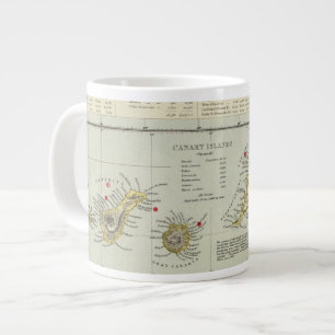 Islands, Atlantic Ocean Large Coffee Mug