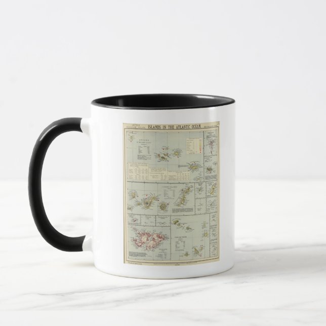 Islands, Atlantic Ocean Mug (Left)