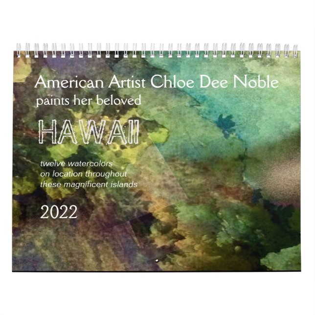 Islands of HAWAII ~ 2022 Calendar (Cover)