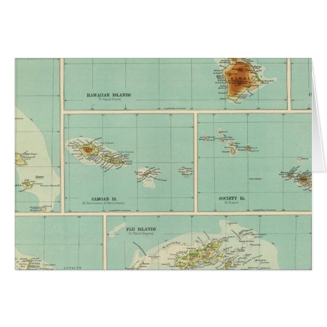 Islands of Oceania (Front Horizontal)