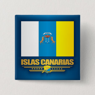 Islas Canarias (Canary Islands) 15 Cm Square Badge