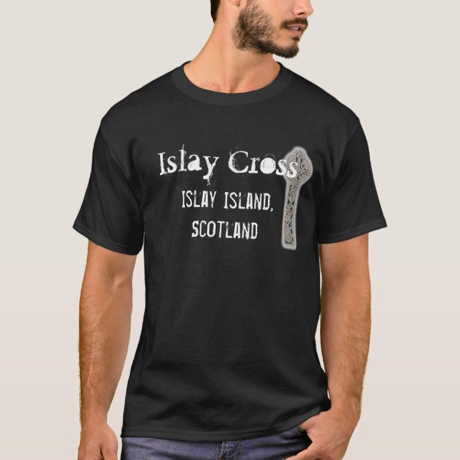 Islay Cross, Islay Island, Scotland T-Shirt (Front)