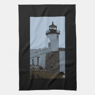 ISLE AU HAUT LIGHT TEA TOWEL