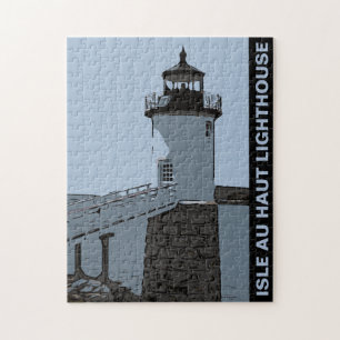 ISLE AU HAUT LIGHTHOUSE JIGSAW PUZZLE
