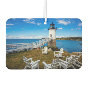 Isle au Haut, Maine Lighthouse Car Air Freshener