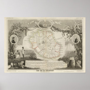 Isle De La Reunion Poster