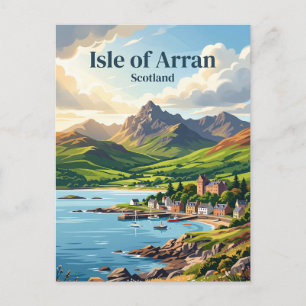 Isle of Arran Scotland Postcard