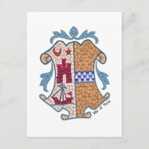 Isle of Bute Coat of Postcard