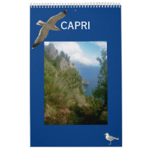 Isle of Capri Wall Calendar