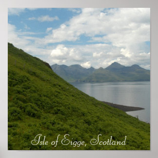 Isle of Eigge, Scotland Poster