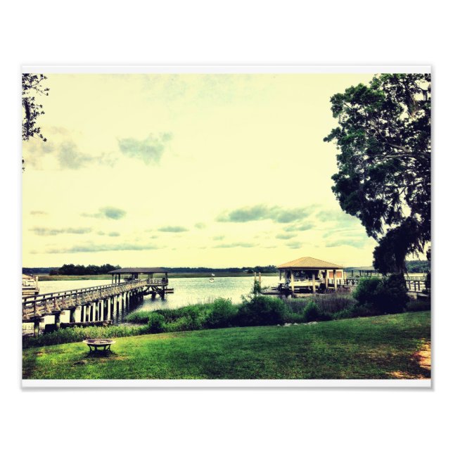 Isle Of Hope, Georgia Photo Print (Front)