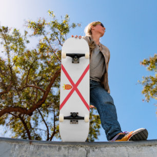 Isle of Jersey flag Skateboard