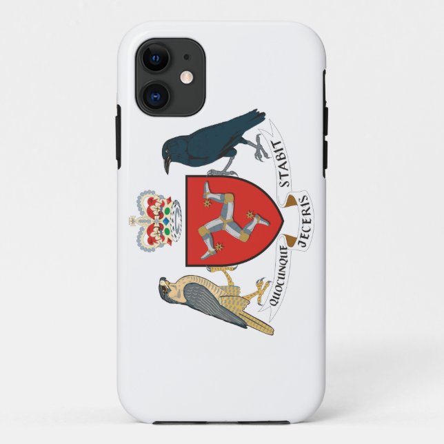 isle of man emblem Case-Mate iPhone case (Back)