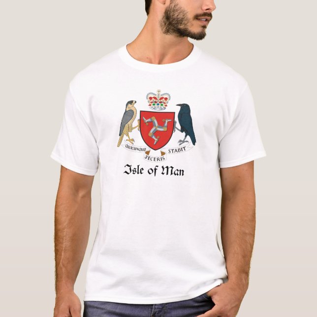 ISLE OF MAN - emblem/flag/symbol/coat of arms T-Shirt (Front)