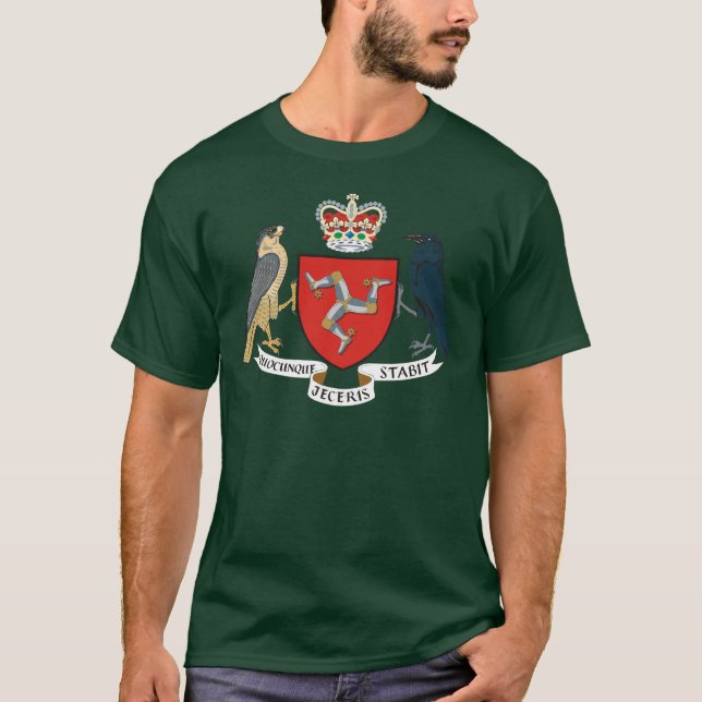 isle of man emblem T-Shirt (Front)