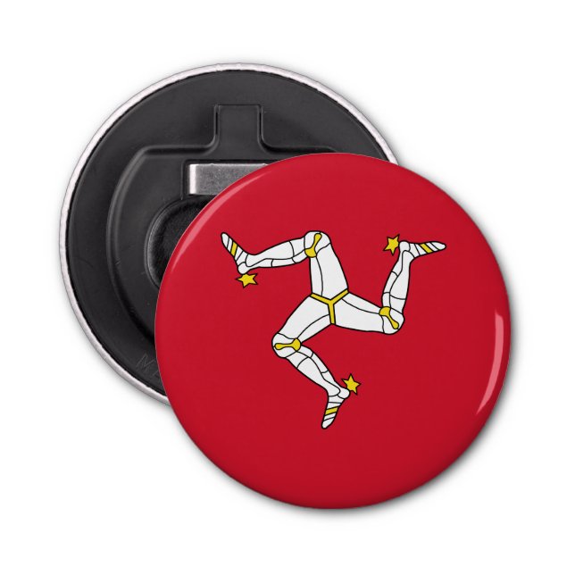 Isle of Man Flag Bottle Opener (Front)