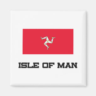 Isle Of Man Flag Magnet