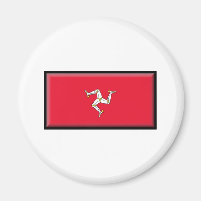 Isle of Man Flag Magnet (Front)