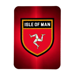Isle of Man Flag Magnet