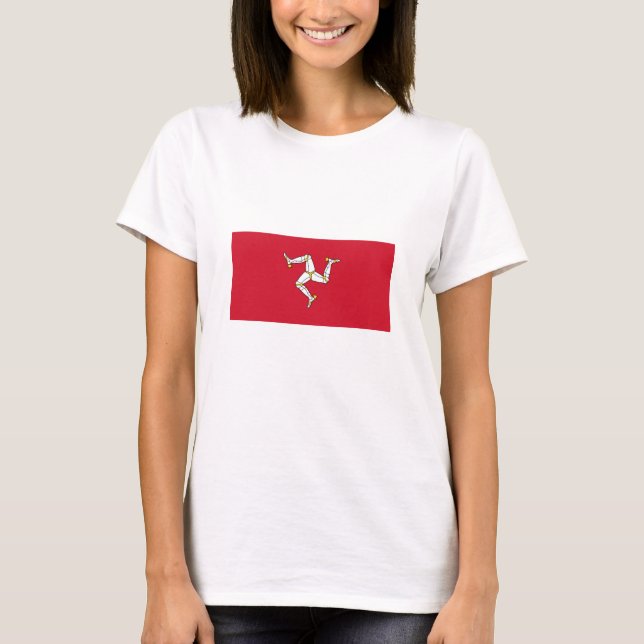Isle of Man Flag T-Shirt (Front)