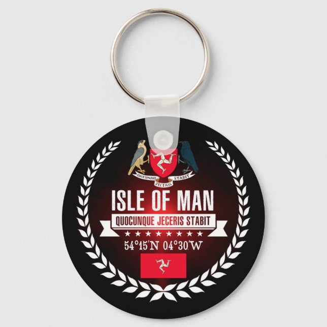 Isle of Man Key Ring (Front)