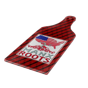 Isle of Man Manx American Chopping Board