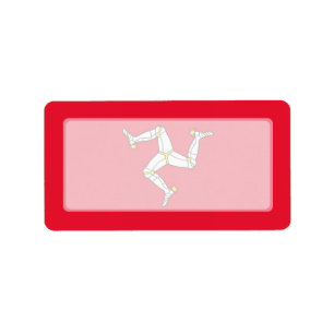 Isle of Man – Manx Flag Label