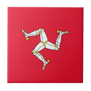 Isle of Man – Manx Flag Tile