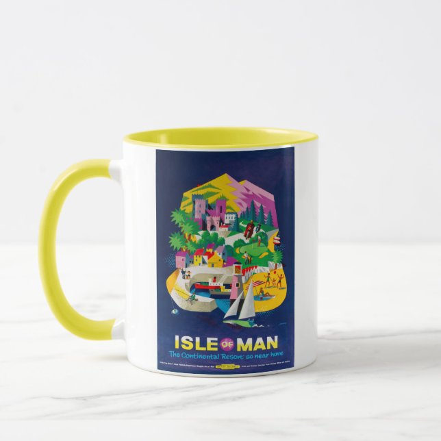 ISLE OF MAN MUG (Left)