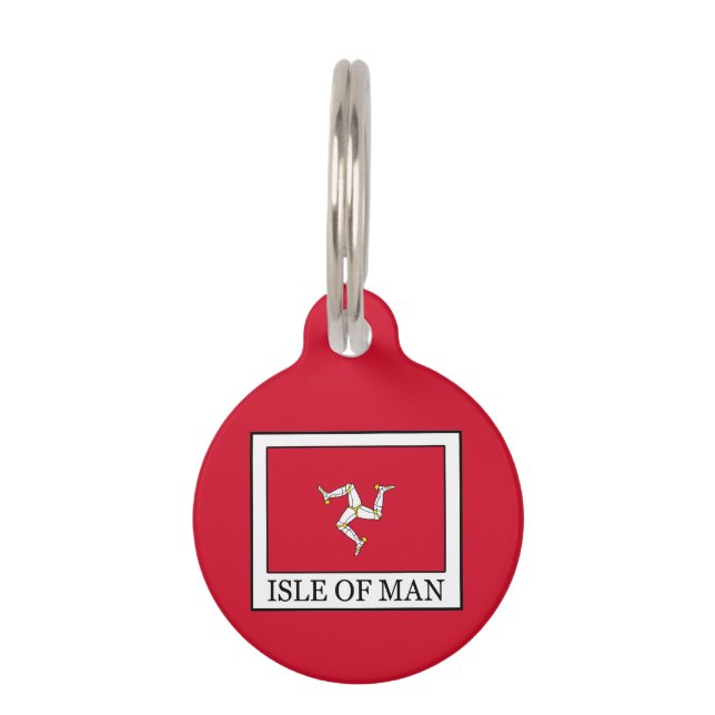Isle of Man Pet Tag (Front)