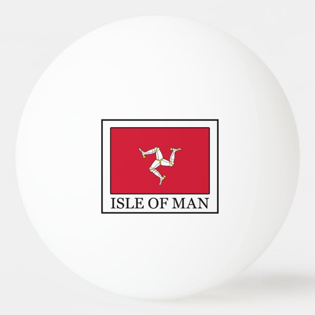 Isle of Man Ping Pong Ball (Front)