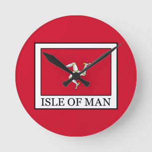 Isle of Man Round Clock