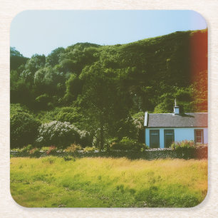 Isle of Mull, Inner Hebrides, Scotland Square Paper Coaster