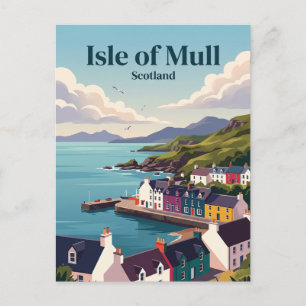 Isle of Mull Scotland Postcard