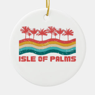 ISLE OF PALM CERAMIC ORNAMENT