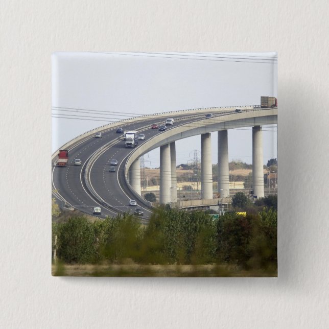 Isle of Sheppey 15 Cm Square Badge (Front)