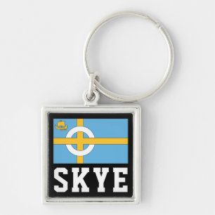 Isle of Skye flag, SCOTLAND Key Ring