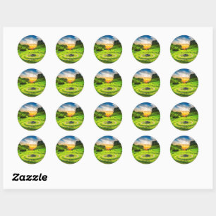 Isle of Skye, Scotland, Classic Round Sticker