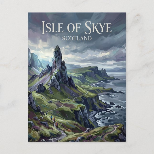 Isle of Skye Scotland Postcard (Front)