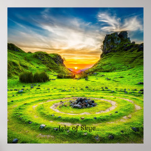 Isle of Skye, Scotland, Poster