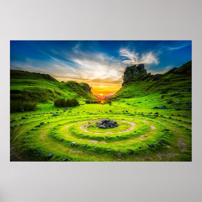 Isle of Skye Scotland Poster (Front)