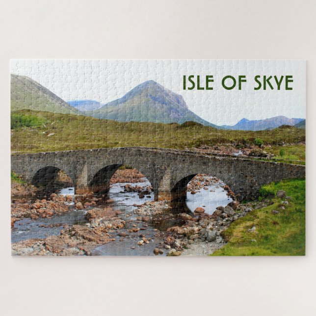 Isle of Skye: Sligachan Bridge, Scotland Jigsaw Puzzle (Horizontal)