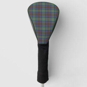 Isle Of Skye Tartan Plaid Green Pattern Golf Head Cover