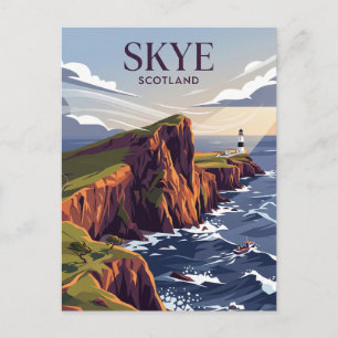 Isle of Skye UK Postcard
