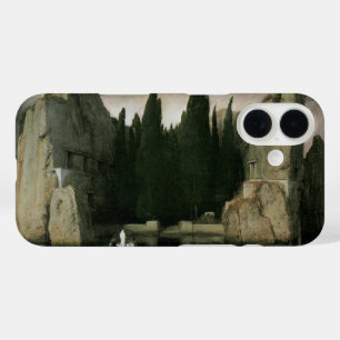 Isle of the Dead by Arnold Bocklin, Symbolism Art iPhone 16 Case